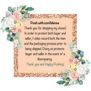 🎥 📦 🎀 Safe Poshing!!